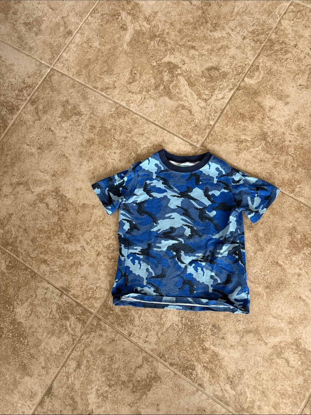 Garanimals Blue Camouflage Tee